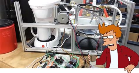 Phase One Of A Robot Coffee Maker | Hackaday