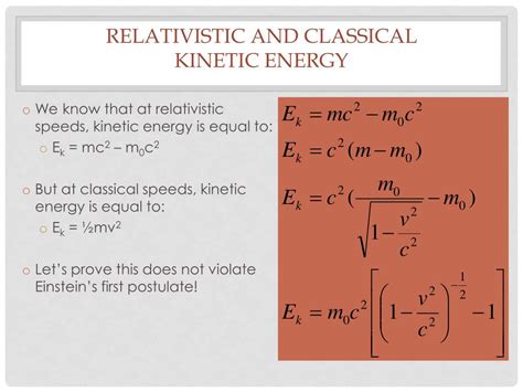 PPT - Relativistic Mass and Energy PowerPoint Presentation, free download - ID:3718977