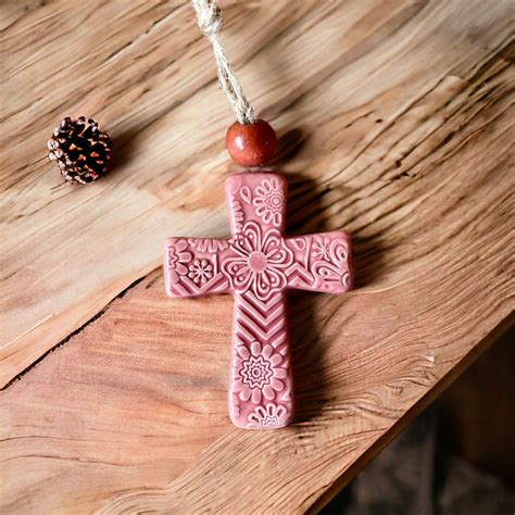 Cross Ornaments – Knox Mountain Pottery Works LLC