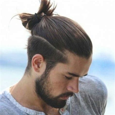 69 Timeless Short Sides, Long Top Haircuts For Men in 2024 | Man bun ...