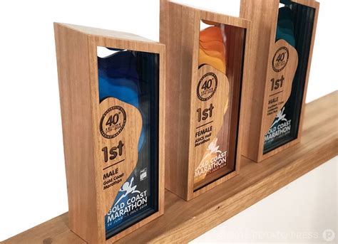 Gold Coast Marathon Custom Awards - Potato Press