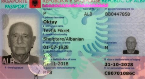 90 year old Turkish man 'becomes Albanian' by assuming the passport