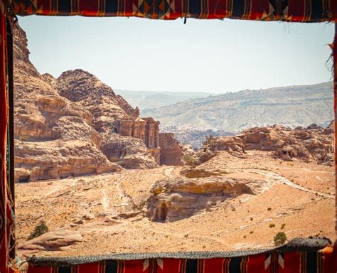 Ad Deir the Monastery, the Monumental Building Carved in Red Rock in ...