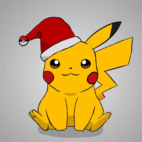 Christmas Pikachu by Elixir5612 on DeviantArt