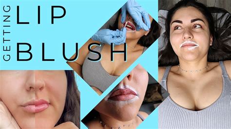 LIP BLUSH EXPERIENCE AND RESULTS #lipblush #permanentmakeup BEFORE ...