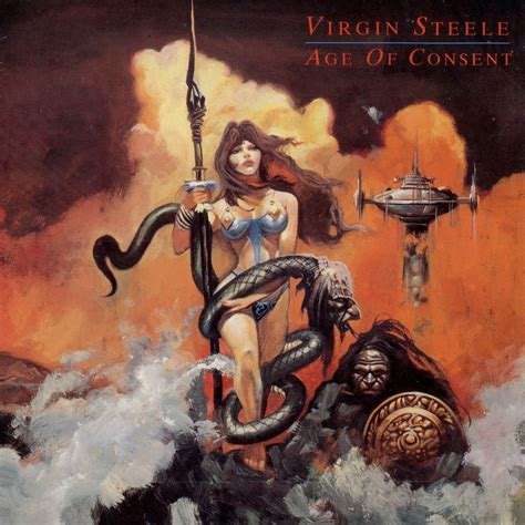 Virgin Steele — Age Of Consent (1988) | Hard Rock / Heavy Metal | Retro music art, Music album ...