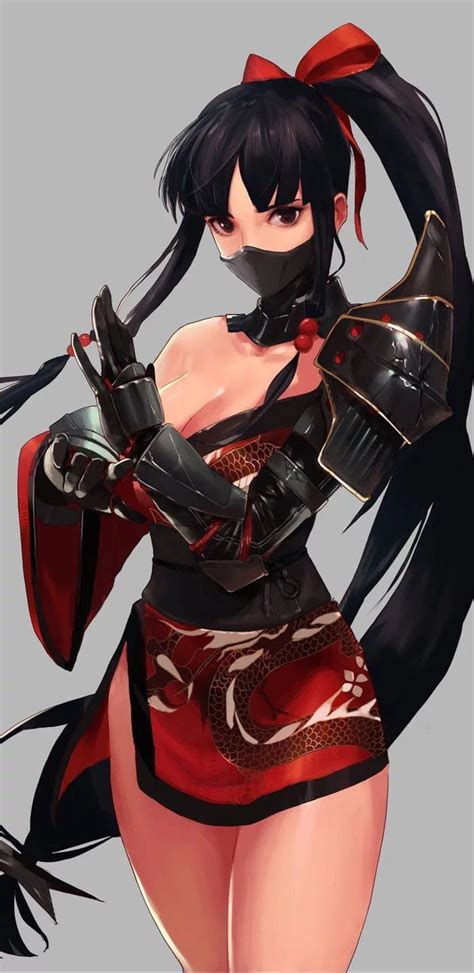 Ninja Girl ! | Ninja girl, Samurai anime, Kunoichi anime