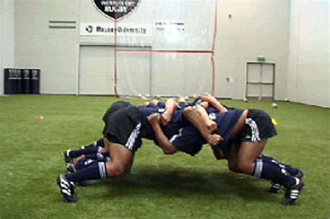 3 on 3 scrum technique - Scrums - Under 13 Drills - Rugby Toolbox