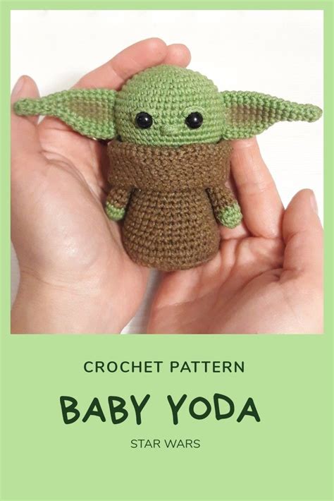 PATTERN Baby Alien Crochet Amigurumi Pattern. Crochet Pattern PDF only - Little green Alien ...