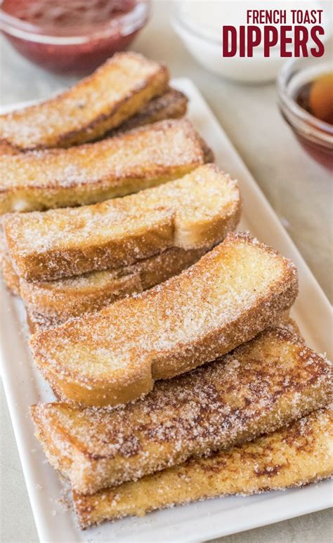French Toast Dippers: Breakfast like a kid again with these cinnamon ...