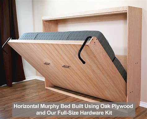 Queen Size Murphy Bed Hardware Kit Horizontal (Sideways) - Easy DIY ...