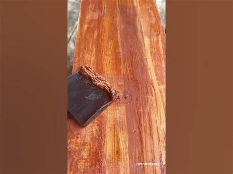 BEFORE AND AFTER USING CITRISTRIP #furnitureflip #woodworking #furniture - YouTube