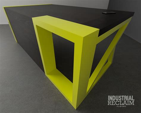 Portal Desk. Clean, Modern, Different. IndustrialReclaim.com Metal ...
