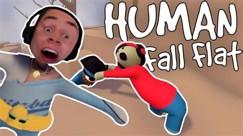 I BECAME A HUMAN FALL FLAT CHARACTER! | Multiplayer Human Fall Flat Gameplay - YouTube