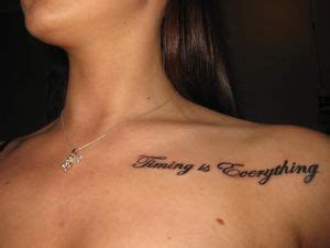 Tattoo uploaded by SarahisNifty • Timing is everything. One of my favorite songs by Lights. Also ...