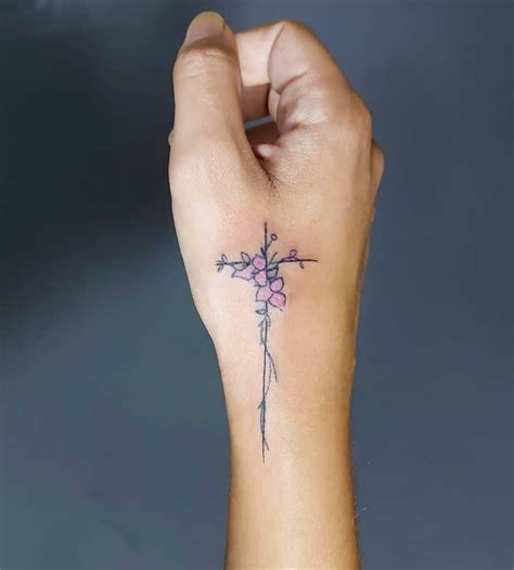 Top 63 Best Cross Tattoo Ideas for Women - [2021 Inspiration Guide]