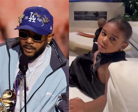 Watch Kendrick Lamar's Daughter's Reaction To His Grammy Win