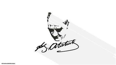 Mustafa Kemal Ataturk Imza Wallpaper by DesignKadlera on DeviantArt