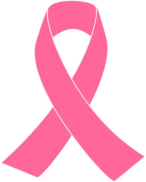 Pink Cancer Ribbon Logo