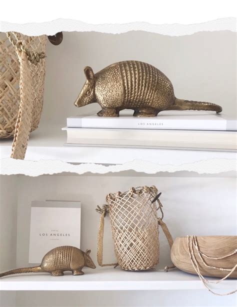 Vintage Brass Armadillo | Rich Hippie Design