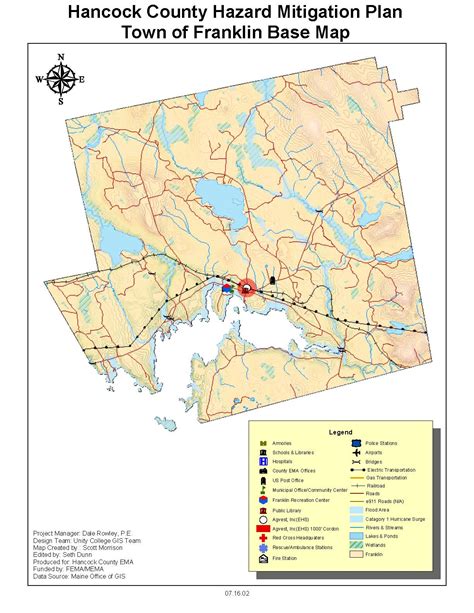 Municipal Maps - Hancock County, Maine