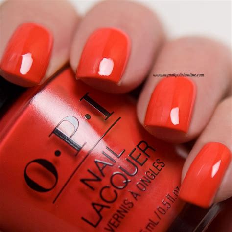 OPI A Red Vival City - My Nail Polish Online | Opi nail polish colors, Nail polish, Nail polish ...