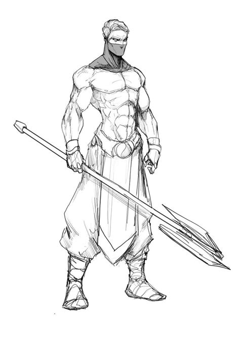 Another Ninja Dude | Character drawing, Concept art characters, Character sketches