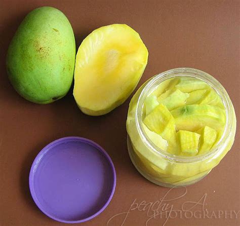 Burong Mangga (Pickled Green Mango) - The Peach Kitchen