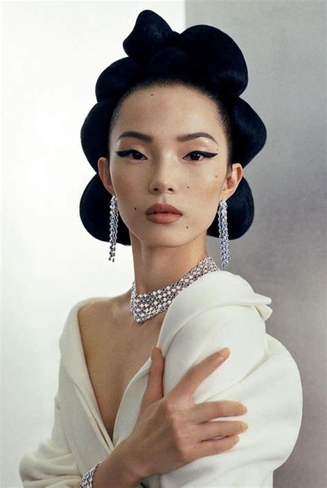 modelsof-colorXiao Wen Ju by Leslie Zhang for Legend Magazine,... | Face photography, Hair ...