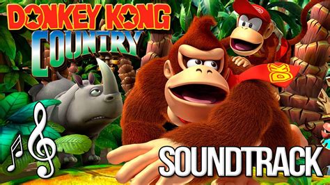 Music Donkey Kong Country (SNES) - Complete Soundtrack - YouTube