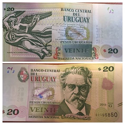 Billete nuevo de 20 pesos uruguayos | Banconota, Numismatica