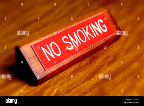 No Smoking sign Stock Photo - Alamy