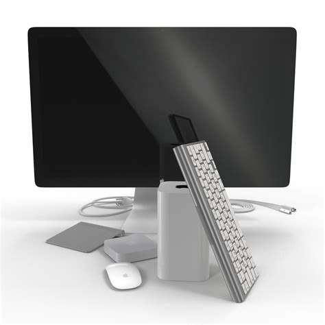 apple computer accessories 2 3d model