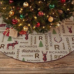 Personalized Christmas Tree Skirts & Collars | Personalization Mall