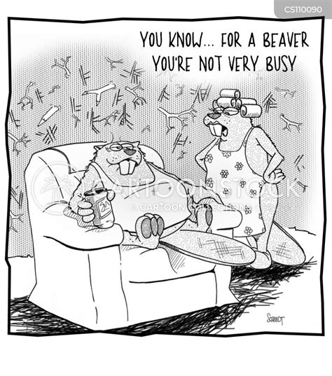 Busy Beaver Cartoons and Comics - funny pictures from CartoonStock