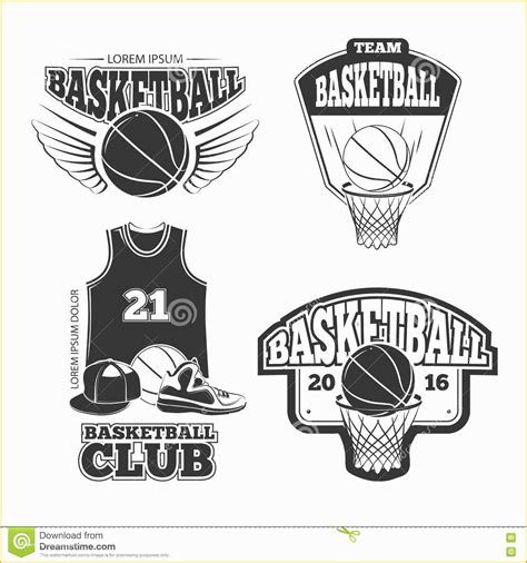 Basketball Logo Template Free Of Free Logo Maker Basketball Logo Design Online ...