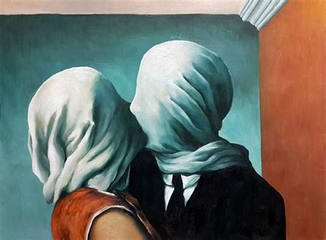 Image result for magritte lovers | Arte del beso, Pintura surrealista, Obras de arte famosas