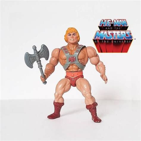 Vintage He-man Heman Action Figure 1980s Toys Masters Of | Etsy ...