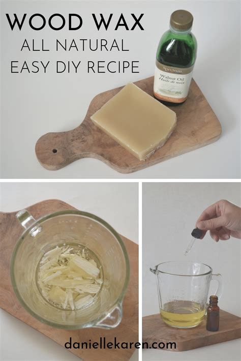 DIY Wood Wax - Danielle Karen