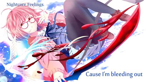 Nightcore- Bleeding out - YouTube