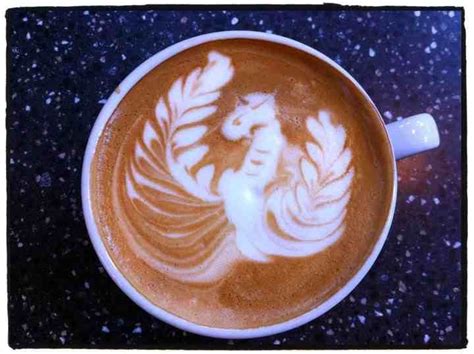 Free Pour Dragon Latte Art