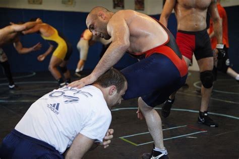 wrestling world: Wrestling training