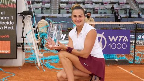 Ashleigh Barty vs. Aryna Sabalenka | 2021 Madrid Final | WTA Match ...