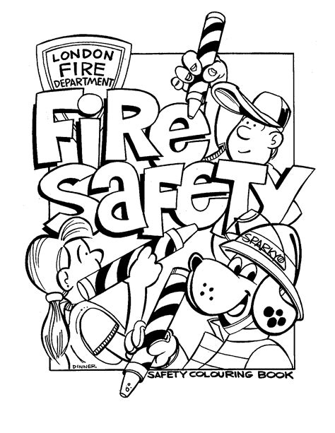 Safety Signs Coloring Pages - Coloring Home