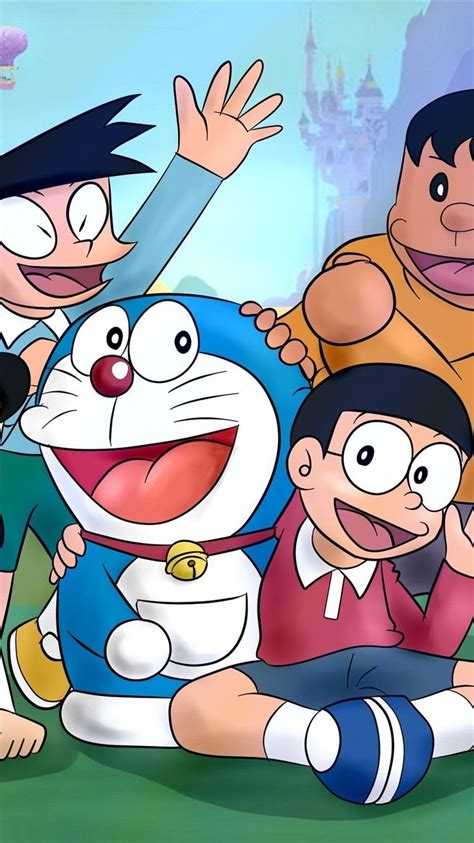 Doraemon Classic Anime 750x1334 Iphone 8766s Wallpaper with Doraemon ...