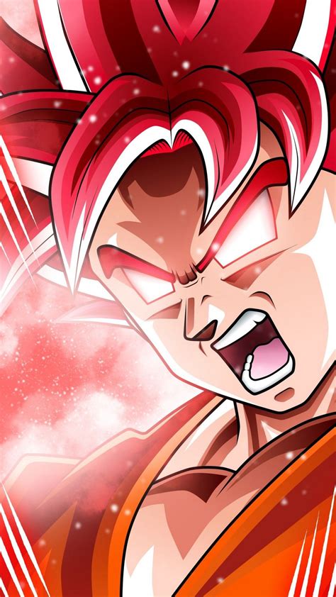 Goku Super Saiyan God Red Wallpapers - Wallpaper Cave