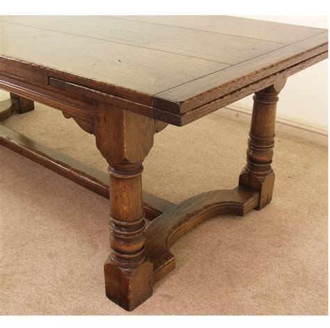 Drawleaf Refectory Table - Reeve & Co , British, Bespoke, Beautiful