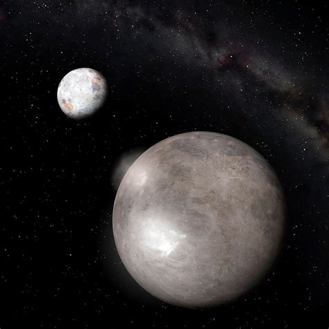 Pluto and Charon (artist's concept) | The Planetary Society