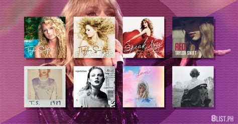 Here's Every Taylor Swift Album, Ranked - 8List.ph