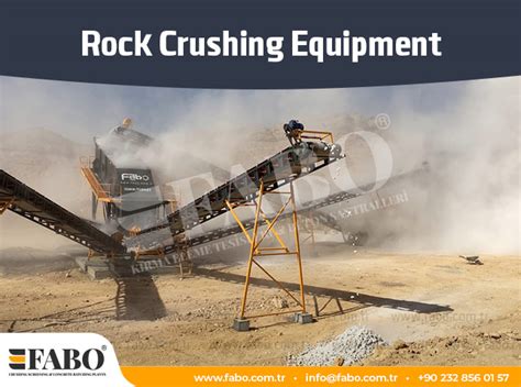 Rock Crushing Equipment - Fabo